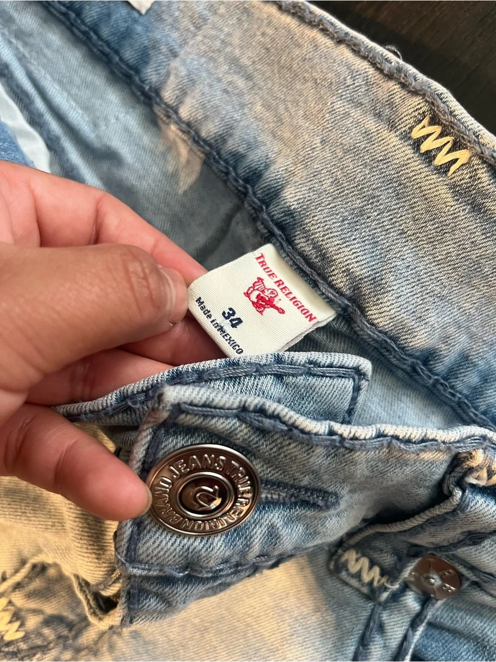 True Religion Light Blue Skinny Men’s Jeans